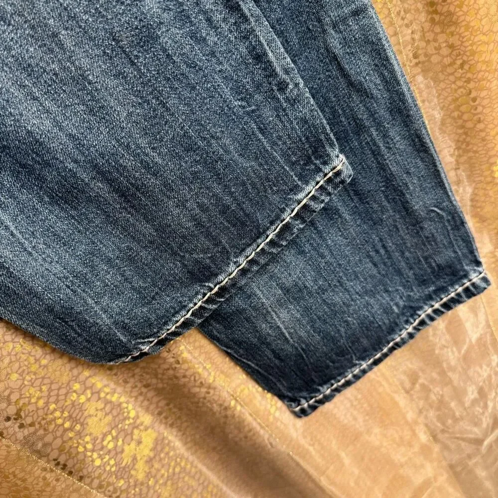 Rock Revival Men's Adriel SJ400 Slim Straight Jeans Size 38 - Picture 10 of 14